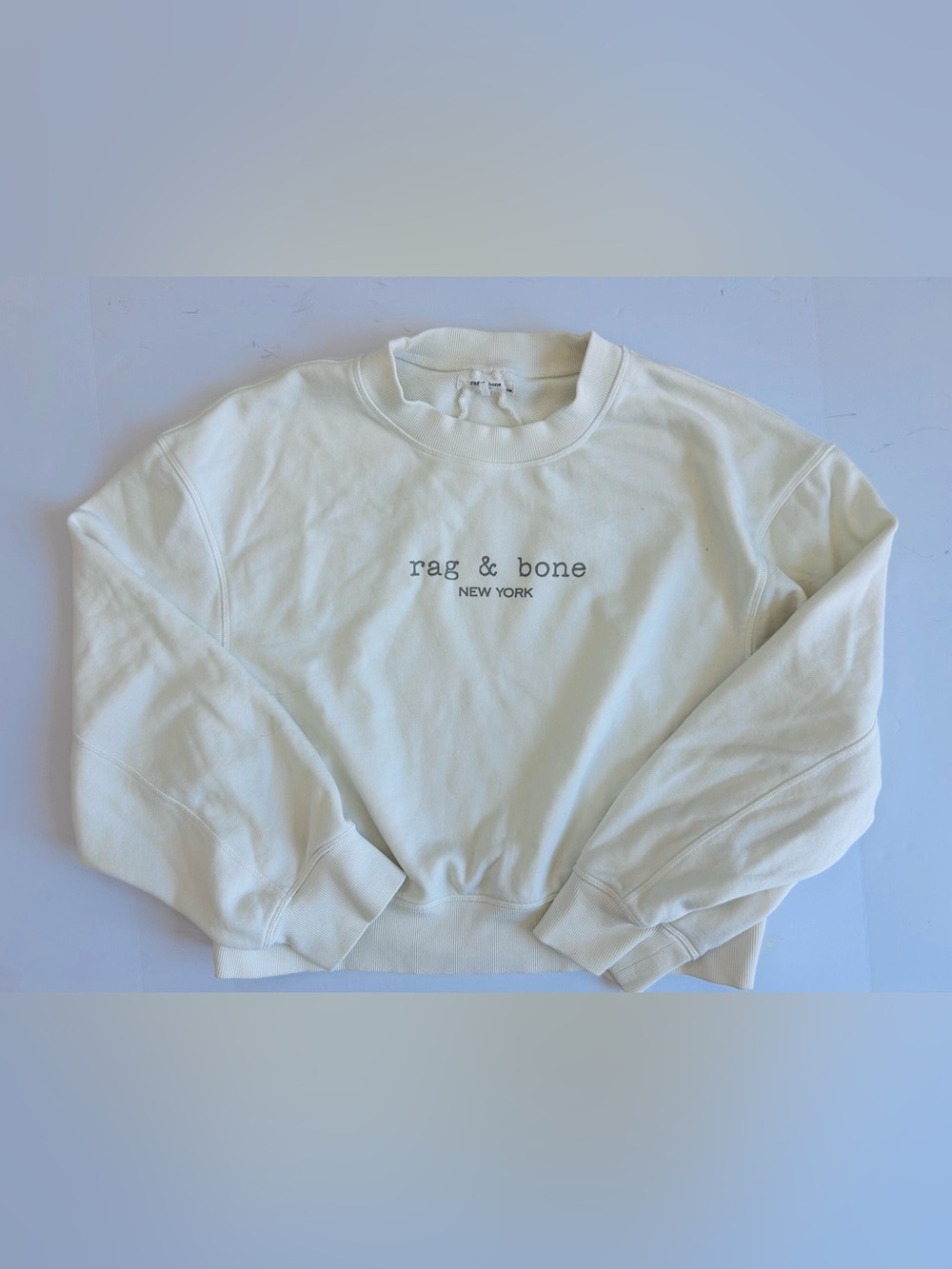Rag & Bone Medium Cropped Sweatshirt